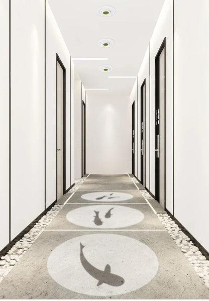 Nordic Projection Fish Ceiling Light