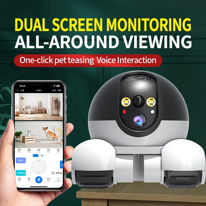 Dual-Lens IP Dome Camera