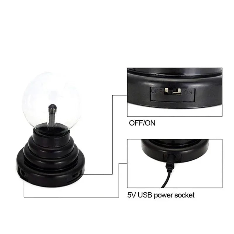 Magic Plasma Ball Lamp