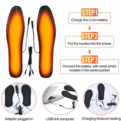 Rechargeable Heated Insoles