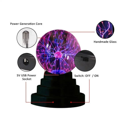 Magic Plasma Ball Lamp