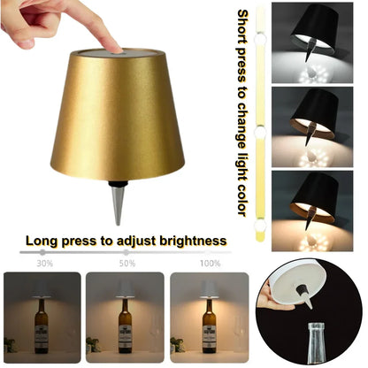 Wireless LED Wine Bottle Light
