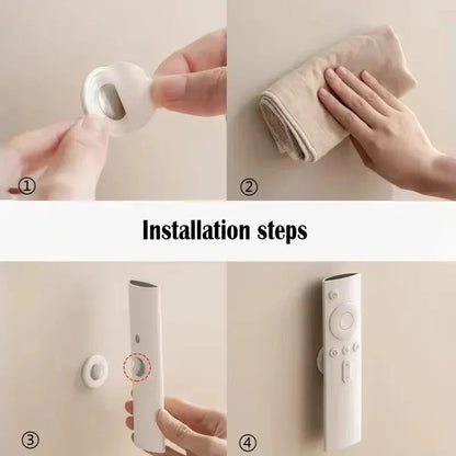 No-Drill Magnetic Remote Holder