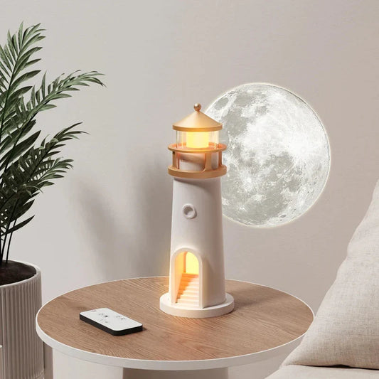 Moon Lamp Projection Lighthouse