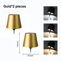 2pcs Gold