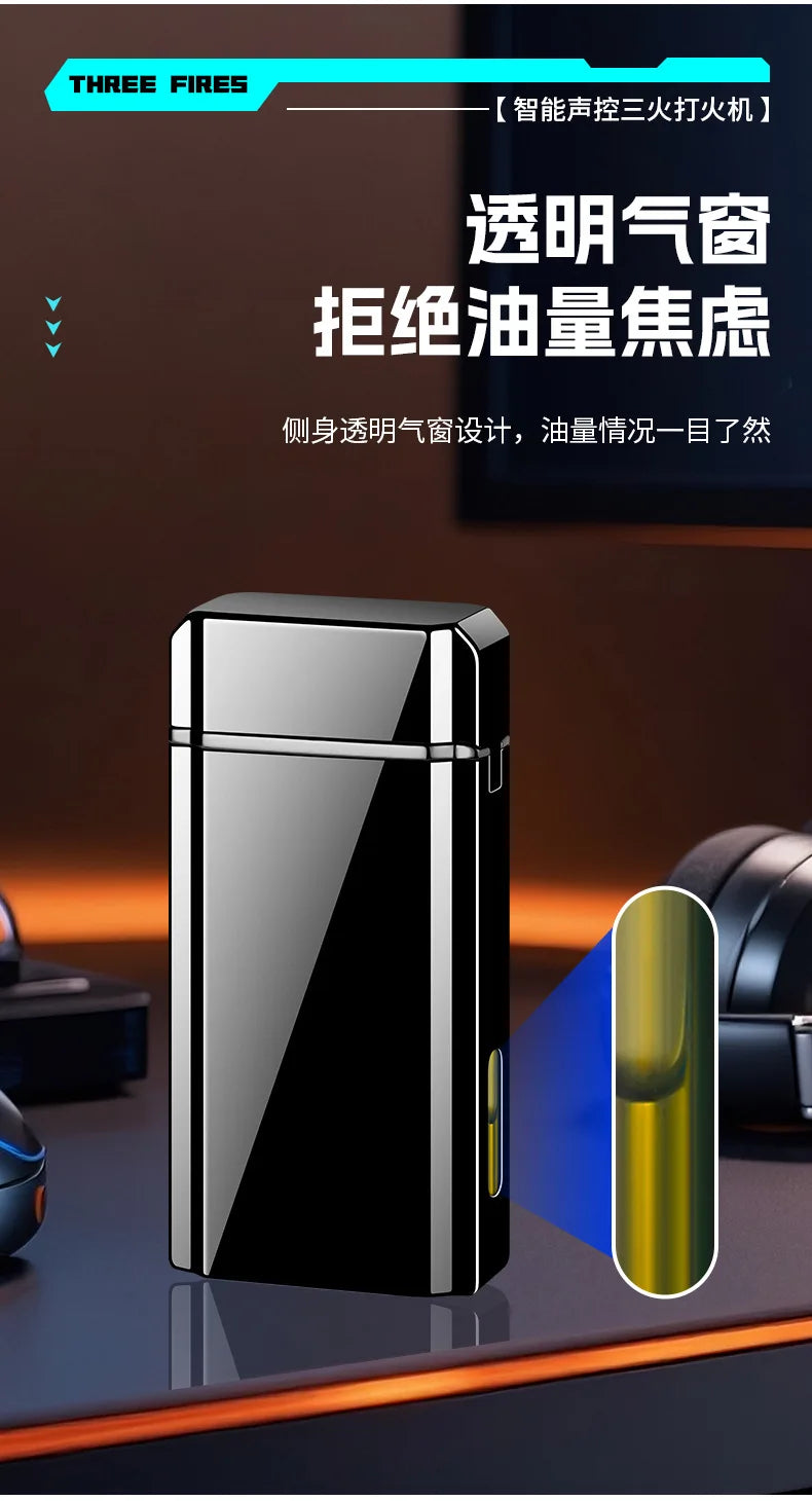 Gas-Electric Dual-Purpose Lighter