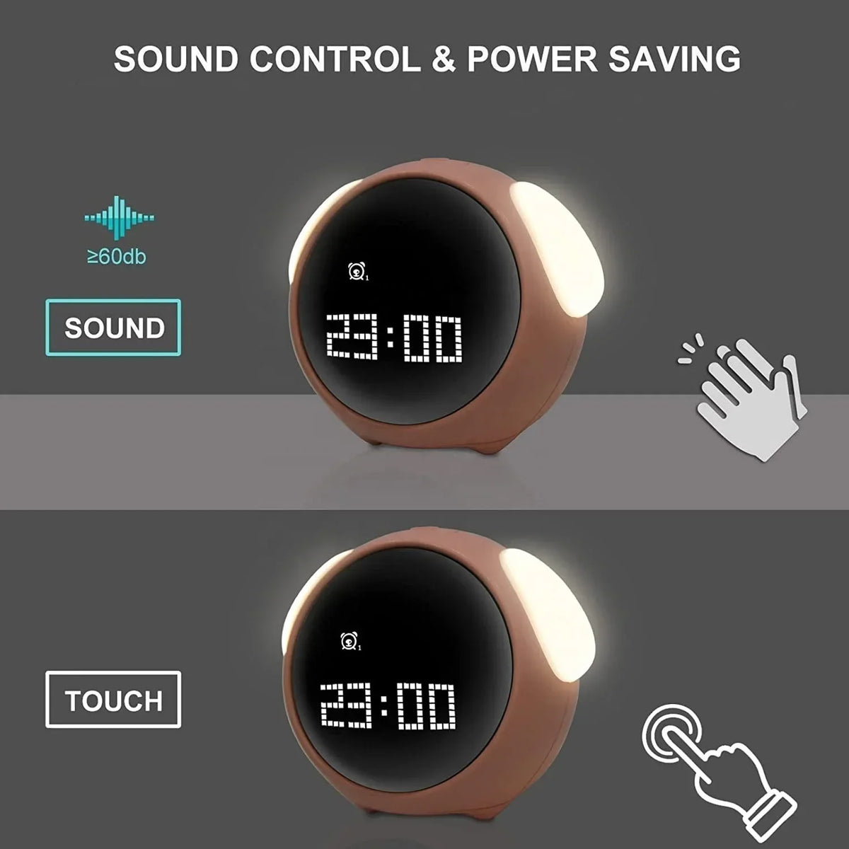 Child Digital Emotion Alarm Clock