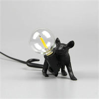 Black C Crouching
